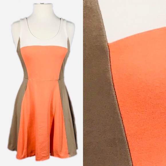Express Dresses & Skirts - EUC Express Colorblock Mini Dress Express Dresses & Skirts - EUC Express Colorblock Mini Dress
